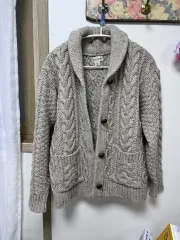 シエンヌ ケーブル編み ニット カーディガン Robert Cable Cardigan