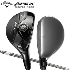 チタンフェース設計 キャロウェイ APEX TI SUPER HYBRID ユーティリティー VENTUS SILVER6 for Callawayカーボンシャフトのサムネイル