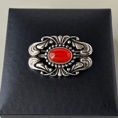 GEORG JENSEN ピアス 4 エコーン カーネリアン 片耳 925 片耳 - メルカリ