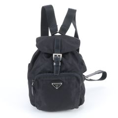 PRADA プラダ リュック B4650 テス ートナイロン 黒 カード付 - メルカリ