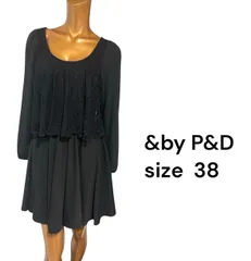 No.395 (♡)&by P&D  レースフリル ワンピースのサムネイル
