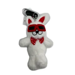 未使用品 マスターバニーエディション MASTER BUNNY EDITION パターキャッチャー フリー ホワイト 白 ぬいぐるみ型 ダーティーラビットのサムネイル