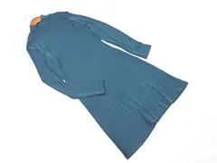 23区 ハイネック Aライン ワンピース size38/緑 ■◇ レディースのサムネイル