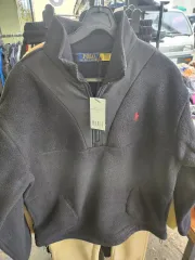 ポロ POLO ラルフローレン フリース 上下セット ブラック ブラウン 新品
