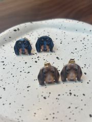 レディース 【生産終了・希少】スワロフスキーPETS DACKELブレスレット 