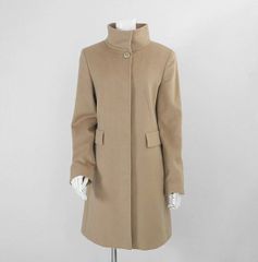 42 XL相当】Max Mara 銀タグ チェスターコート比翼 アイボリー - メルカリ