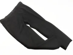 ZARA ザラ サイドライン テーパード パンツ sizeL/黒 ■■ メンズ