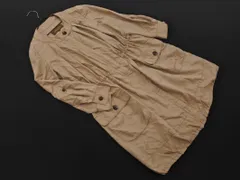 BALLSEY ボールジー トゥモローランド 七分袖 ジップアップ ノーカラー コート size38/ライトベージュ ■◇ レディースのサムネイル