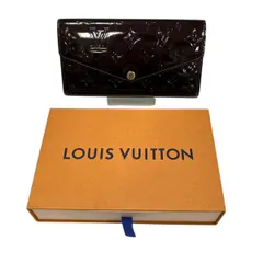 ルイ・ヴィトン LOUIS VUITTON ポルトフォイユ サラ ヴェルニ 長財布 エナメル M90152 レディース