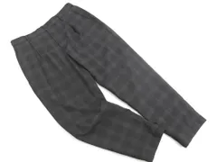 green label relaxing グリーンレーベルリラクシング ユナイテッドアローズ チェック テーパード パンツ sizeS/グレー ■◇ メンズのサムネイル