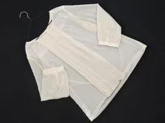 J.PRESS ジェイプレス ドット プリーツ 長袖 ブラウス シャツ size9/白 ■◇ レディースのサムネイル