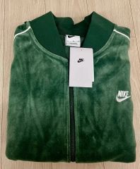 NIKE ナイキ ベロア セットアップ L グリーン 緑 - メルカリ