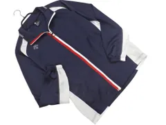 DESCENTE デサント トラック ジャケット sizeM/紺 ■◇ メンズのサムネイル