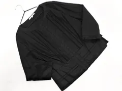 TRANS WORK トランスワーク ノーカラー ジャケット size40/黒 ■◇ レディースのサムネイル
