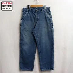 00s Carhartt デニム ペインターパンツ メンズ Lサイズ相当
