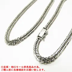 ※併売商品※◆中古◆喜平ネックレス 12面 Mカット トリプル PT850 プラチナ 約55cm アクセサリー メンズ レディース