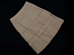 23区 フリル タイト スカート size36/ベージュ ■◇ レディース