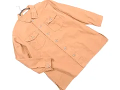 新品 johnbull ジョンブル ダメージ加工 シャツ ジャケット sizeF/茶 ■◇ メンズのサムネイル