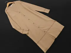 BEATRICE ベアトリス リブ ロング カーディガン size38/ベージュ ■◇ レディースのサムネイル