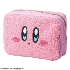 星のカービィ カービィフェイスポーチ　化粧ポーチ　メイクポーチ　コスメ　小物入れ　ピンクのサムネイル