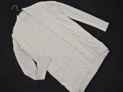 BANANA REPUBLIC バナナリパブリック ショール カーディガン sizeS/ライトグレー ■◇ メンズのサムネイル