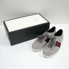GUCCIスニーカー グリッターラメ加工 - メルカリ