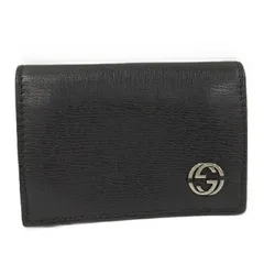 GUCCI カードケース レザー ブラック 310598のサムネイル