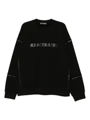 【新品未使用】MASTERMIND JAPAN ロゴスウェットシャツ トレーナー クルーネック BOXY FIT ブラック 黒 サイズMのサムネイル