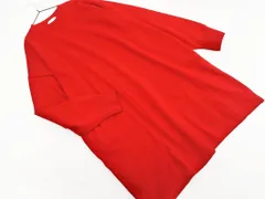 FREAK'S STORE フリークスストア ニット ワンピース sizeF/赤 ◇■ レディースのサムネイル