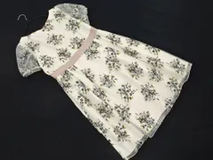 Bon mercerie ボンメルスリー 花柄 Aライン ワンピース size38/オフホワイト ■◆ レディースのサムネイル