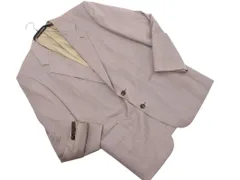 新品 Roberta di Camerino ロベルタディカメリーノ ストライプ テーラード ジャケット size96A6/ベージュ ■◇◎メンズのサムネイル