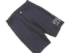 le coq sportif ルコックスポルティフ ゴルフ プリント ハーフ パンツ size76/黒 ■◇ メンズ
