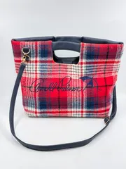 Arnold Palmer チェック柄 2WAYショルダーバッグ トートバッグのサムネイル