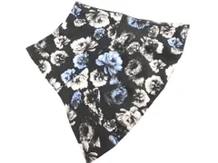 Unaca アナカ 花柄 フレア スカート size36/黒 ■◇ レディースのサムネイル
