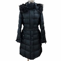 極美品 MONCLER モンクレール ダウンコート 0 リアルファー ブラック 