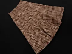 PROPORTION プロポーション ボディドレッシング チェック マーメイド スカート sizeM/ライトベージュ ■◇ レディース