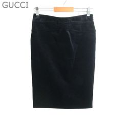 希少⭐️GUCCI グッチ アシメトリー タイトスカート トムフォード期 黒