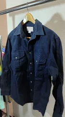 h190◆ FILSON GARMENT◆黒 しっかりした厚手コットンシャツのサムネイル
