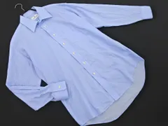 Courreges クレージュ ストライプ シャツ 水色 ■◇ メンズのサムネイル