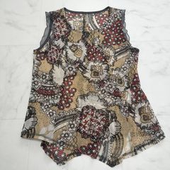 UNITED ARROWS ユナイテッドアローズ ジオメトリック ノースリーブ 