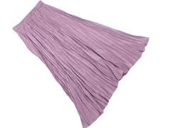 apart by lowrys pleated long skirt, size F/purple, women's.