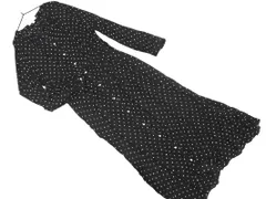 niko and ニコ アンド ドット Vネック ワンピース size3/黒 ■◇ レディース