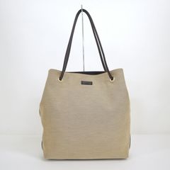極美品】FARO ファーロ キャンバス A4 レザートートバッグ ベージュ 