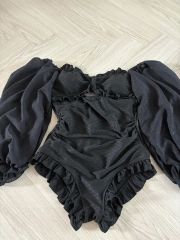 プーさん 着ぐるみ コスプレ 大きめ フリースオールインワン 0216-A 