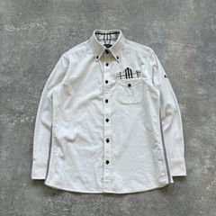 NO ID.】ノーアイディー 日本製 デニムウエスタンシャツ ダメージ 