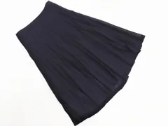 SCAPA スキャパ プリーツ スカート size40/紺 ■◇ レディースのサムネイル