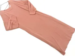 natural couture ナチュラルクチュール ワッフル Iライン ワンピース ピンク ■◇ レディース