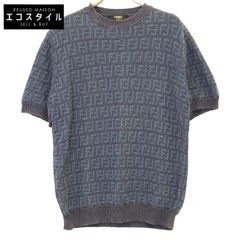 FENDI タオル地総柄Tシャツ Lサイズ - メルカリ