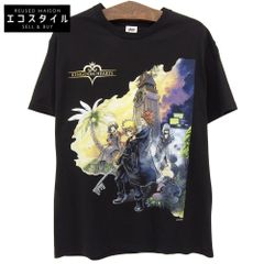 DAN 단 미품 Disney KINGDOM HEARTS 358/2 Days Tee 반소매 T셔츠 탑스 맨즈 블랙 LL