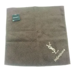 ★リユースのサカイ東金店★イヴ・サンローラン　YVESSAINTLAURENT　タオルハンカチ　ブラウン系　管理260515-07のサムネイル